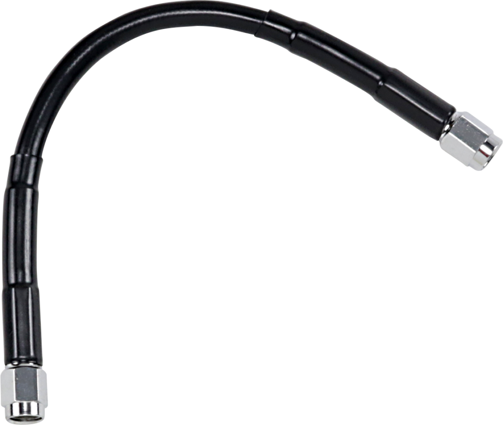 Drag Specialties Universal Brake Line - Black - 9"