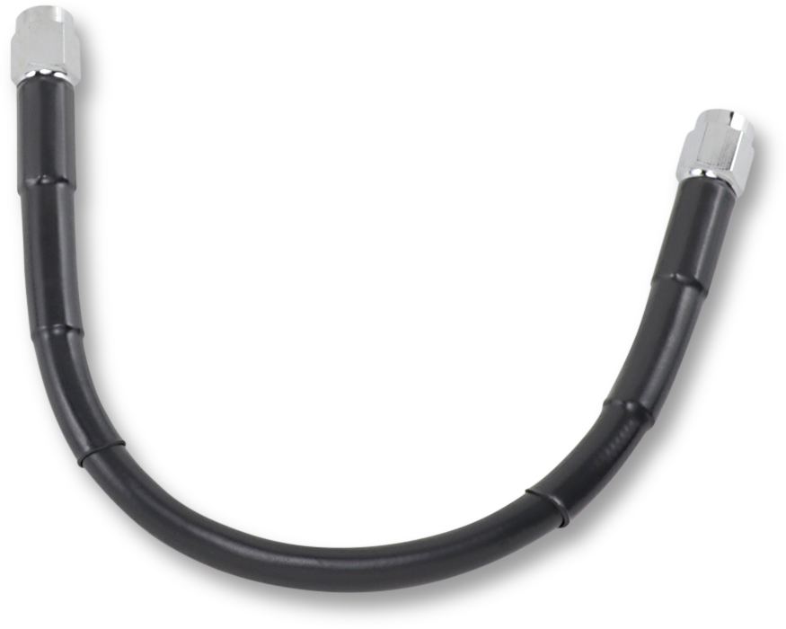 Drag Specialties Universal Brake Line - Black - 10"
