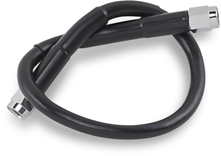 Drag Specialties Universal Brake Line - Black - 14"