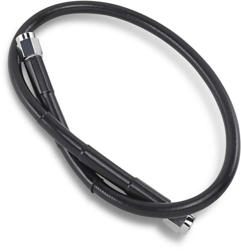 Drag Specialties Universal Brake Line - Black - 20"