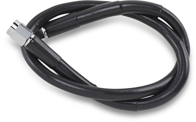 Drag Specialties Universal Brake Line - Black - 21"