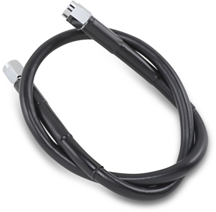 Drag Specialties Universal Brake Line - Black - 22"