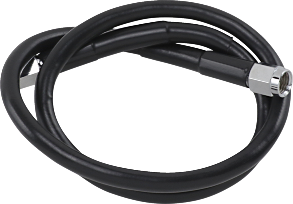 Drag Specialties Universal Brake Line - Black - 26"