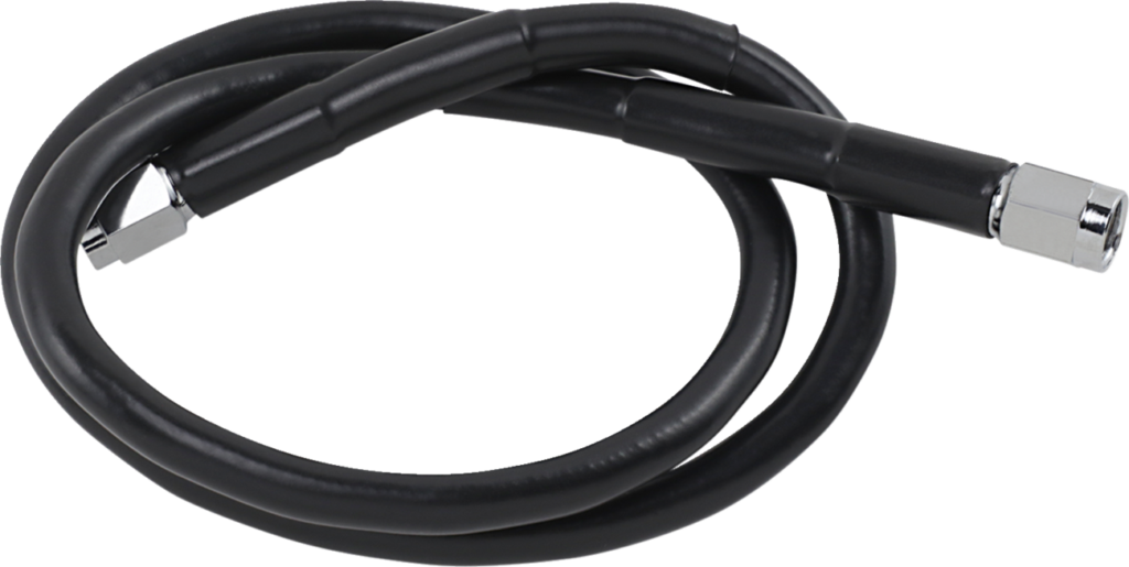 Drag Specialties Universal Brake Line - Black - 28"