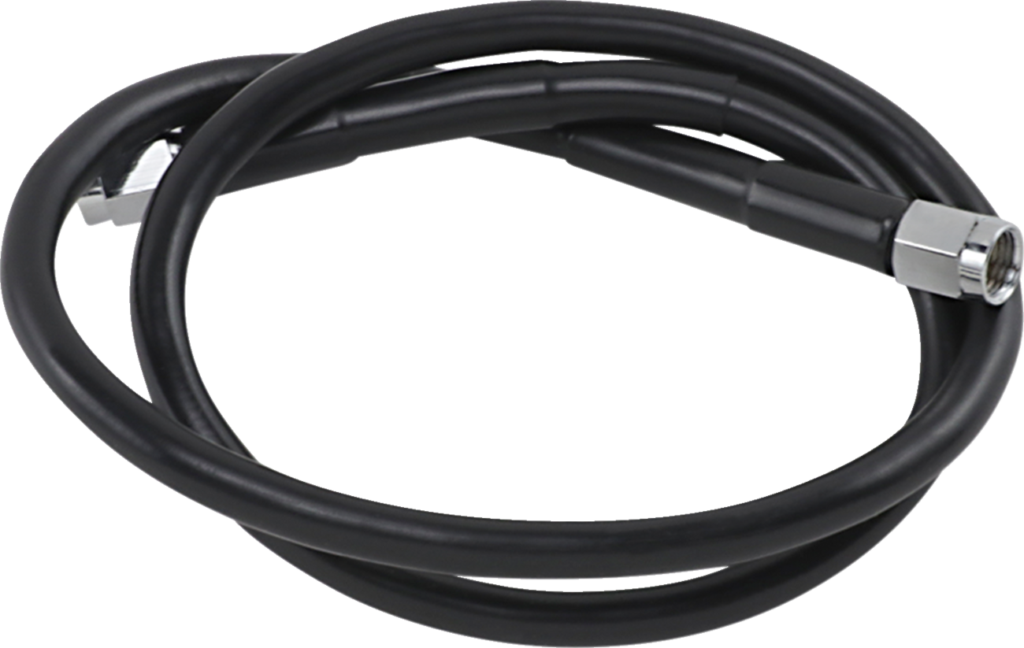 Drag Specialties Universal Brake Line - Black - 30"
