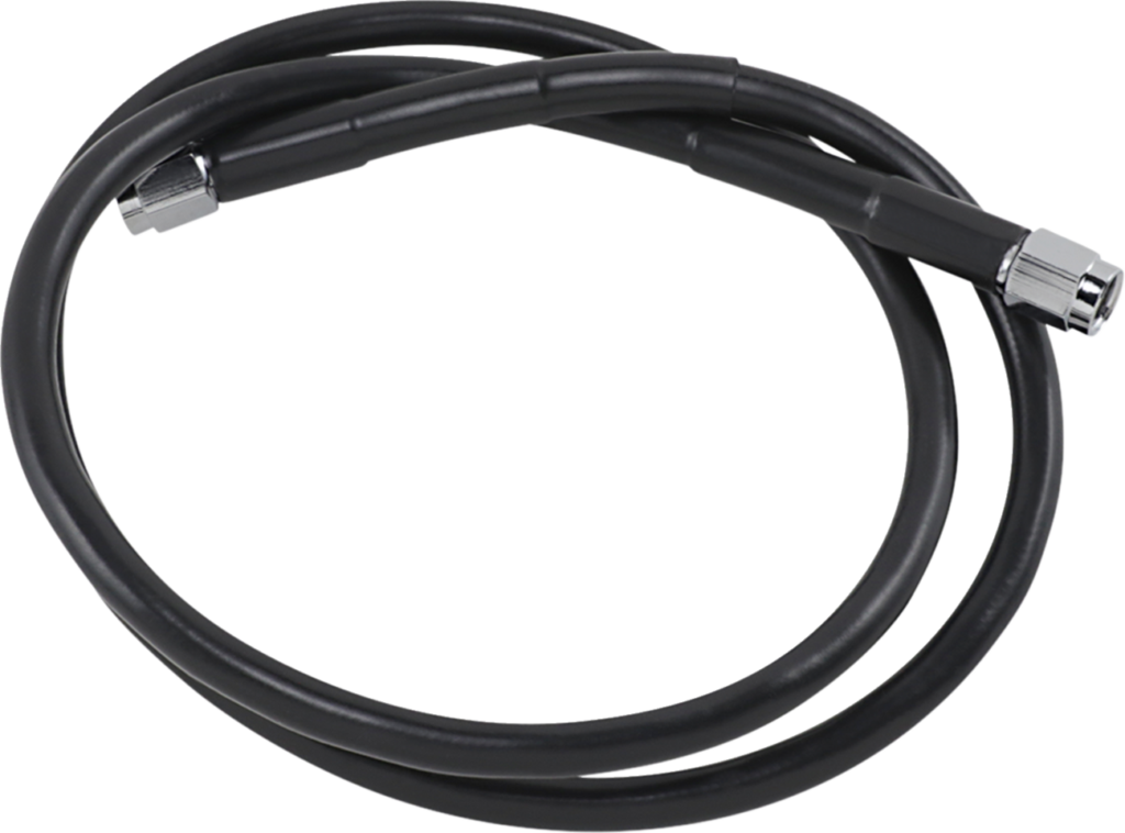 Drag Specialties Universal Brake Line - Black - 38"