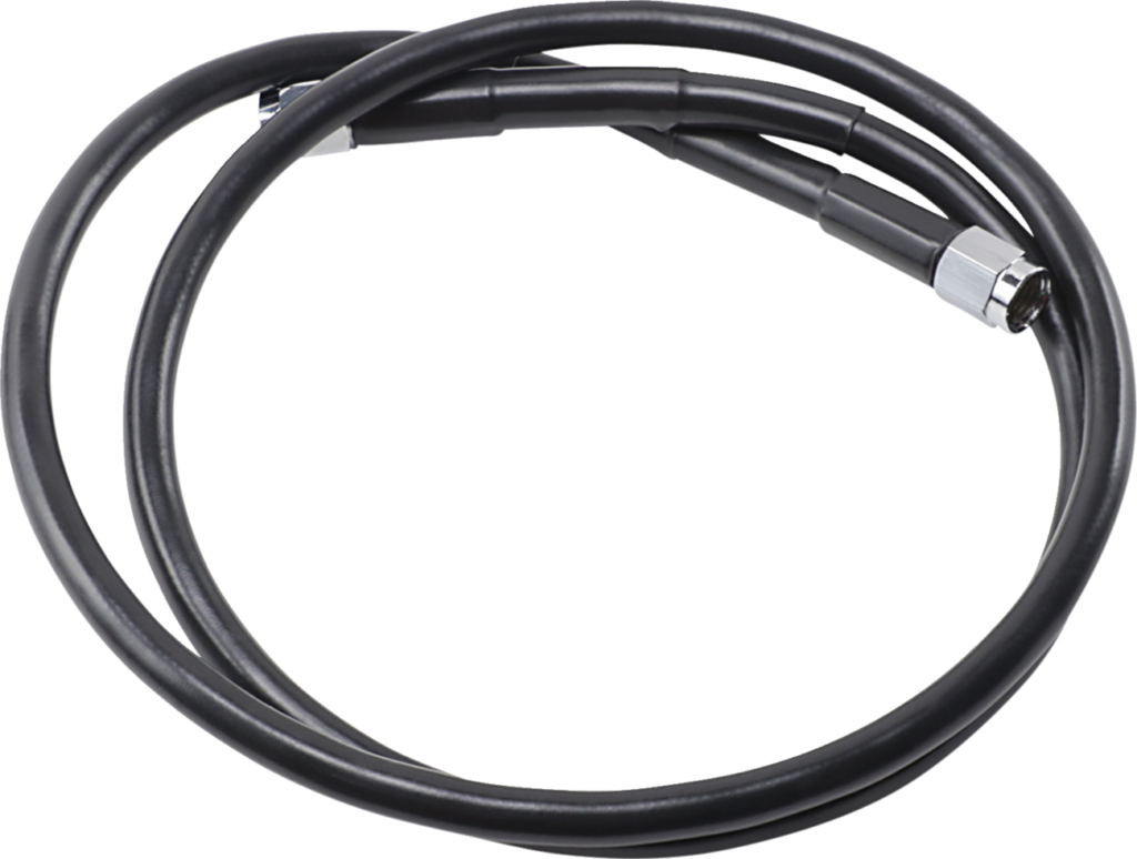 Drag Specialties Universal Brake Line - Black - 40"