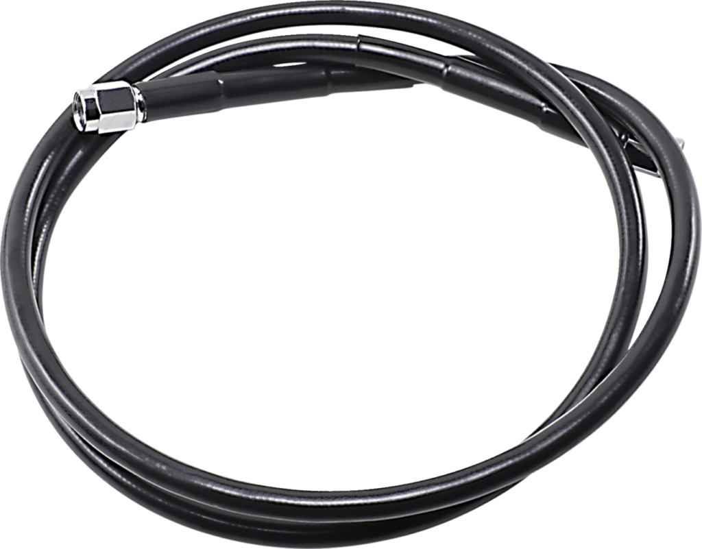 Drag Specialties Universal Brake Line - Black - 43"