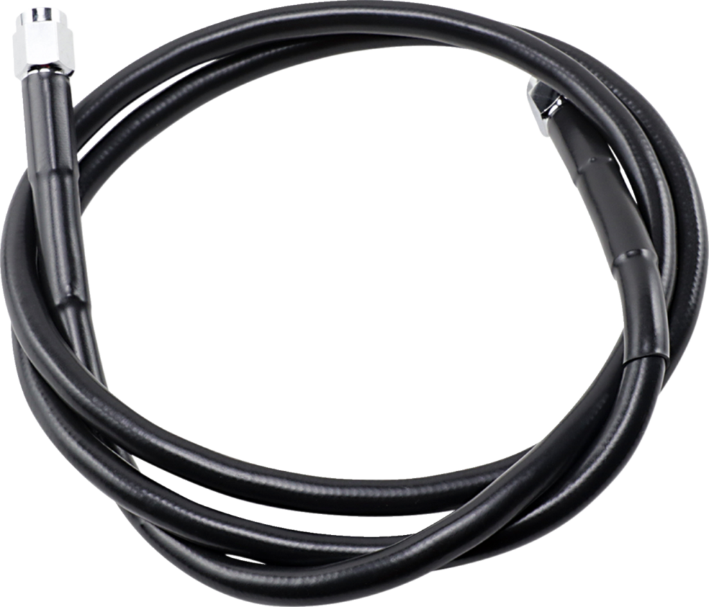 Drag Specialties Universal Brake Line - Black - 44"