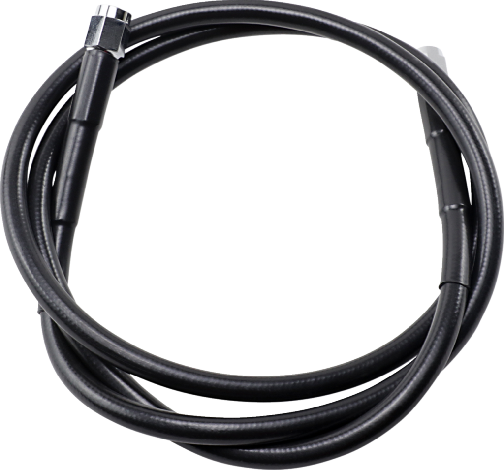 Drag Specialties Universal Brake Line - Black - 46"