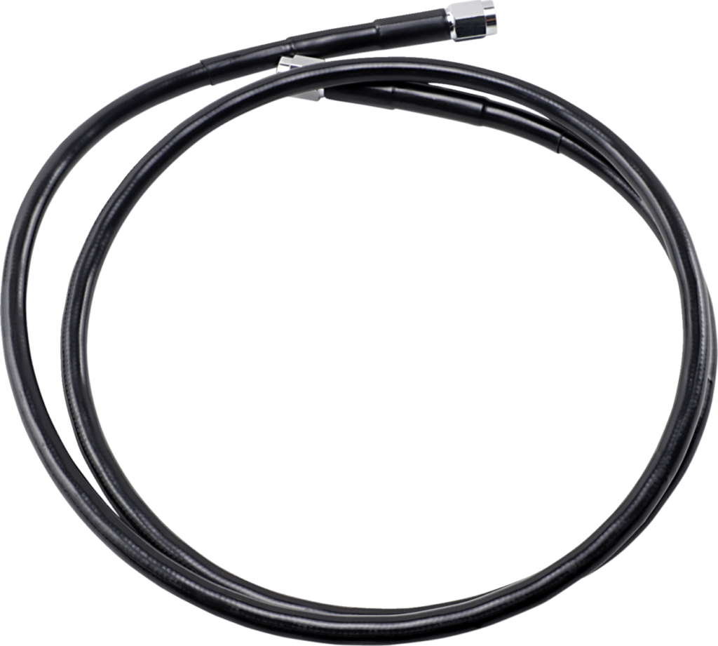Drag Specialties Universal Brake Line - Black - 47"