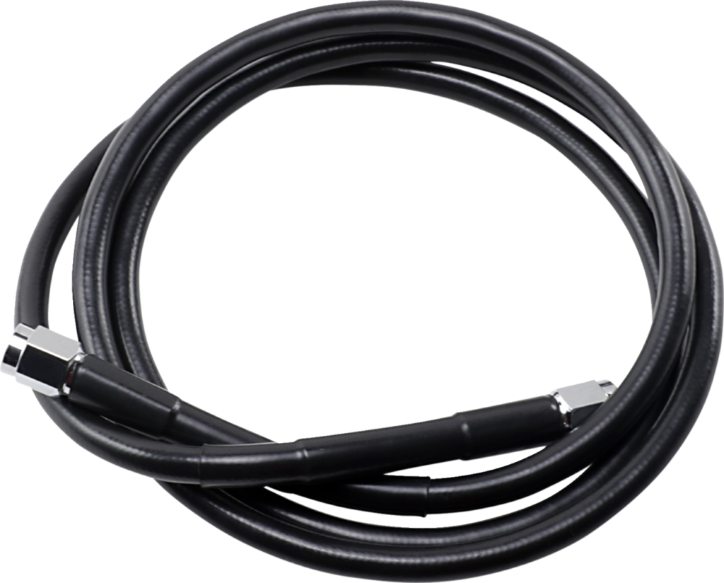 Drag Specialties Universal Brake Line - Black - 52"