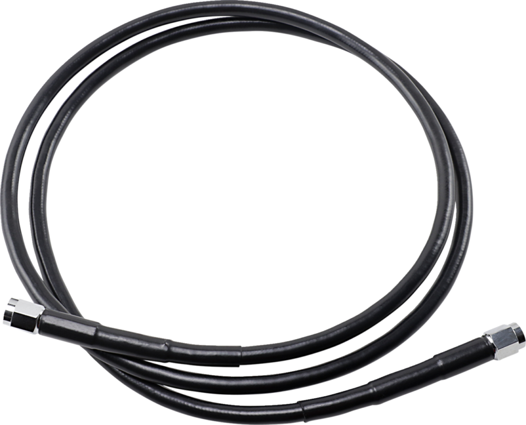 Drag Specialties Universal Brake Line - Black - 54"