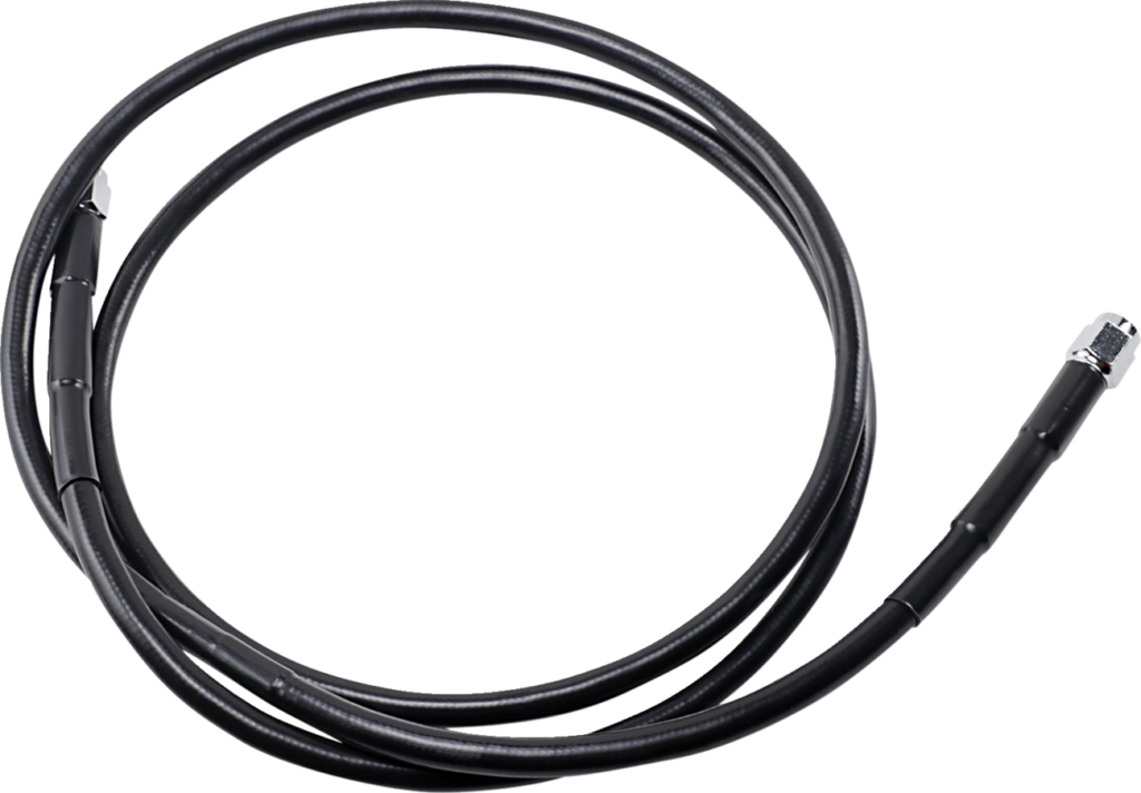 Drag Specialties Universal Brake Line - Black - 56"