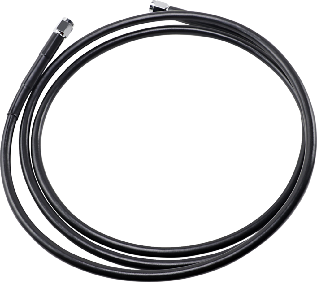 Drag Specialties Universal Brake Line - Black - 74"