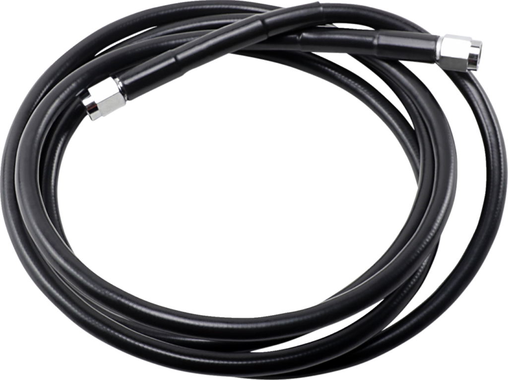 Drag Specialties Universal Brake Line - Black - 76"