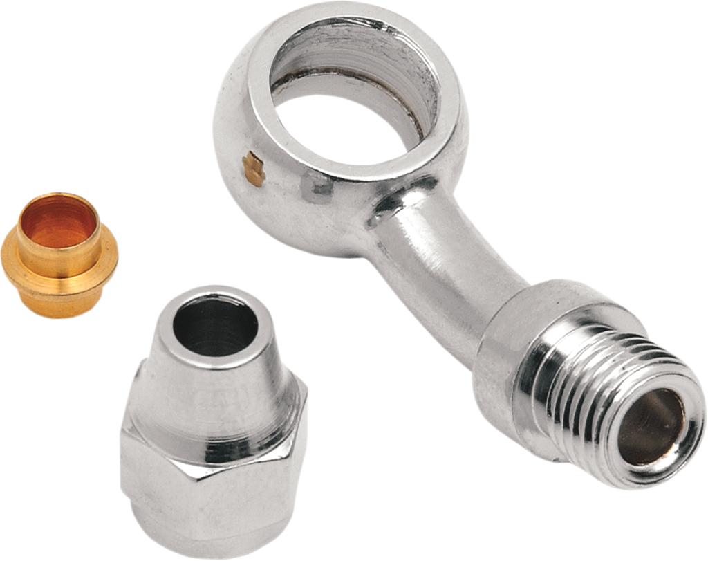 Drag Specialties Banjo Fitting - 7/16" - 35 Degree