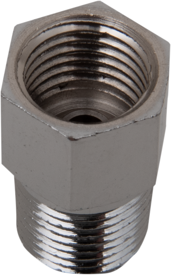 Drag Specialties Adapter - 1/8 NPT x 3/8-24