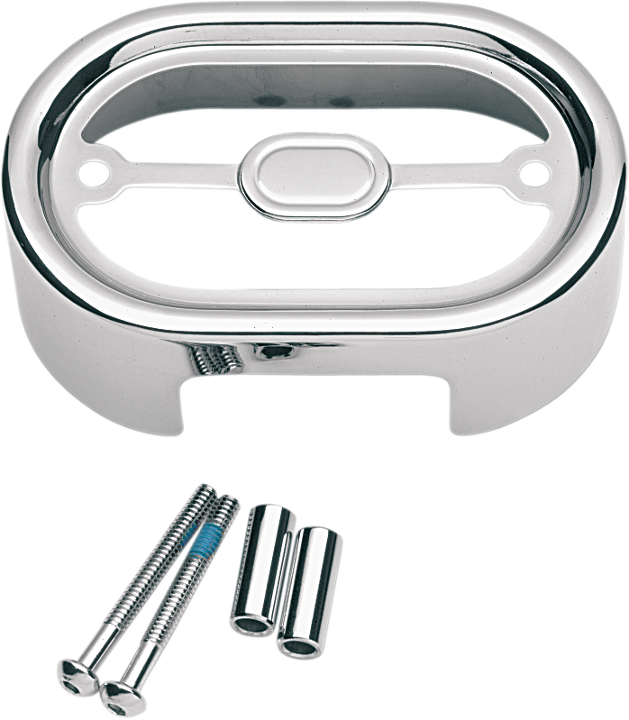 Drag Specialties Regulator Cover - Chrome - '01-'06 FXST/FLST
