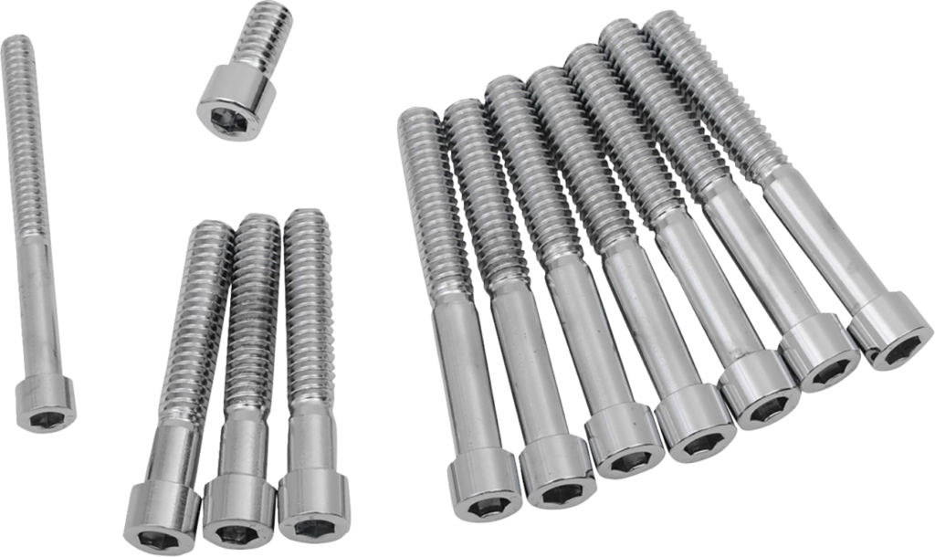 Drag Specialties Bolt Kit - Primary Cover Only - Socket-Head/Smooth - '71-'76 Sportster