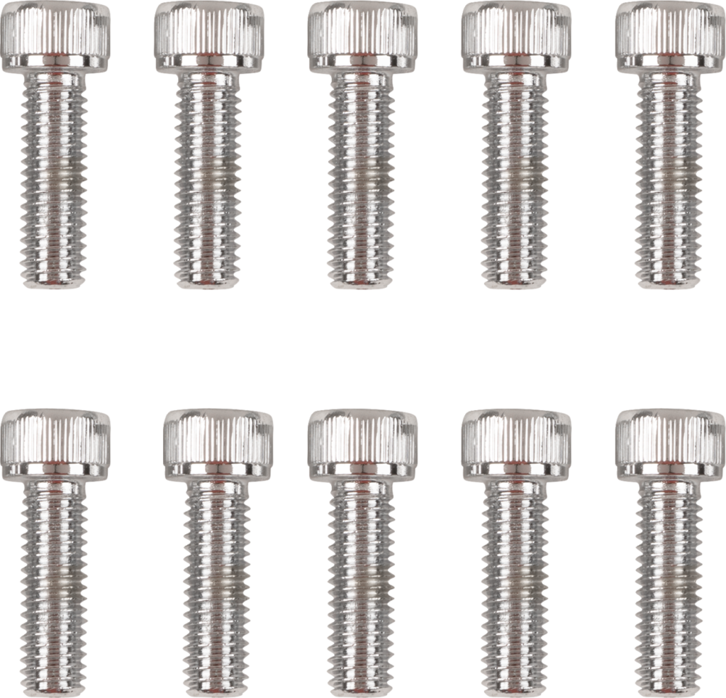 Drag Specialties Bolt Kit - Primary Cover Only - Socket-Head/Knurled - '36-'64 Harley-Davidson