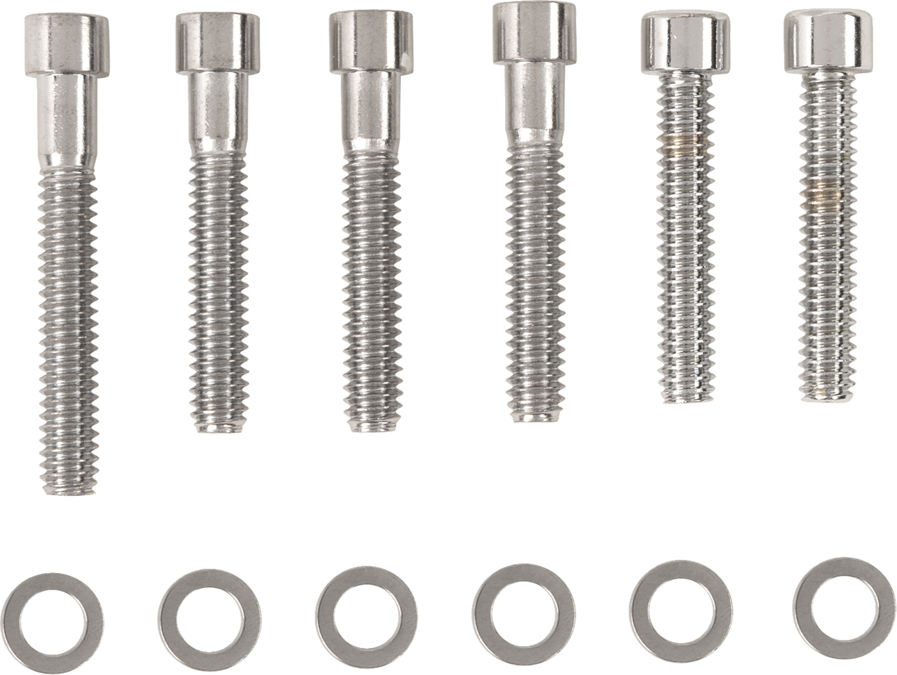 Drag Specialties Bolt Kit - Cam Cover - Smooth - Chrome - '87-'92 Harley-Davidson