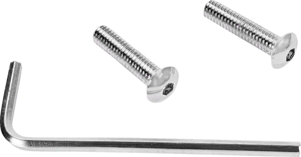 Drag Specialties Bolt Set - Point Cover - Button-Head - '79-'03 Harley-Davidson