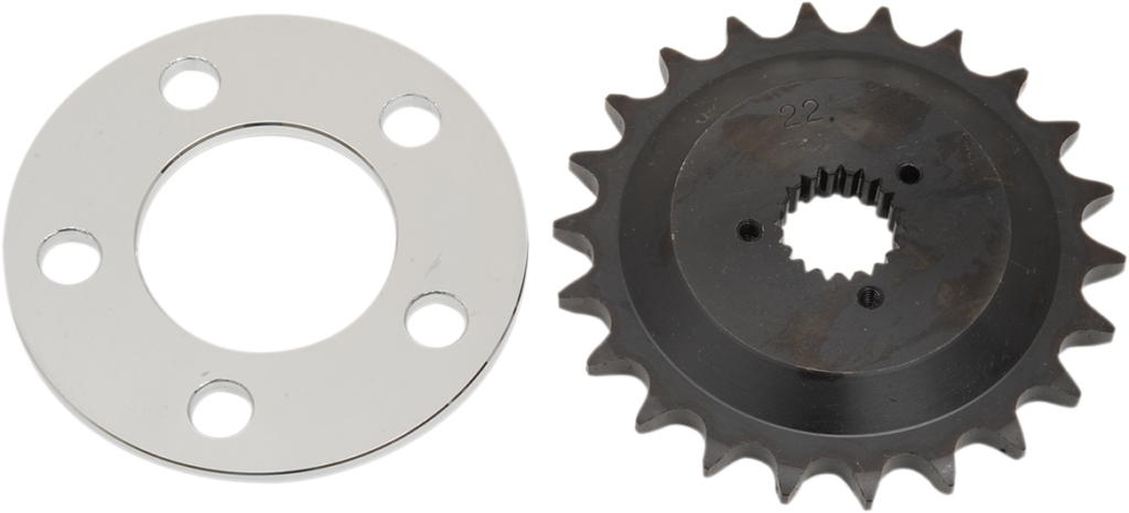 Drag Specialties Offset Sprocket Kit - 22 Tooth - L'84-'90 XL