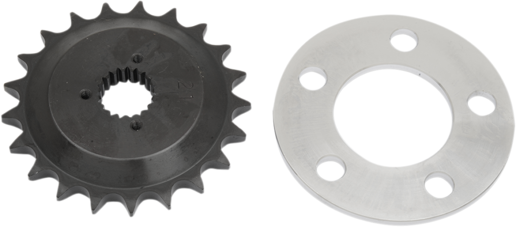 Drag Specialties Offset Sprocket Kit - 21 Tooth - L'84-'90 XL