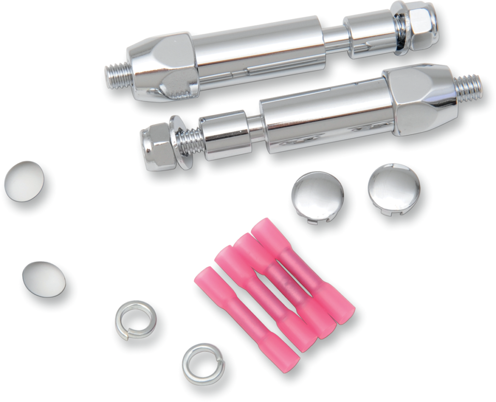 Drag Specialties Turn Signal Relocation Kit - Rear - '02 Softail