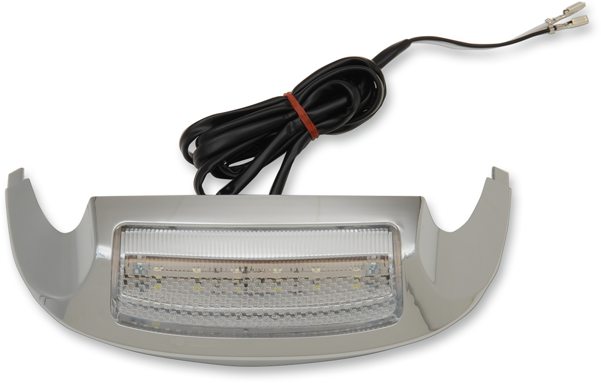 Drag Specialties Front Fender Tip Light - '14-'22 FLT - Clear