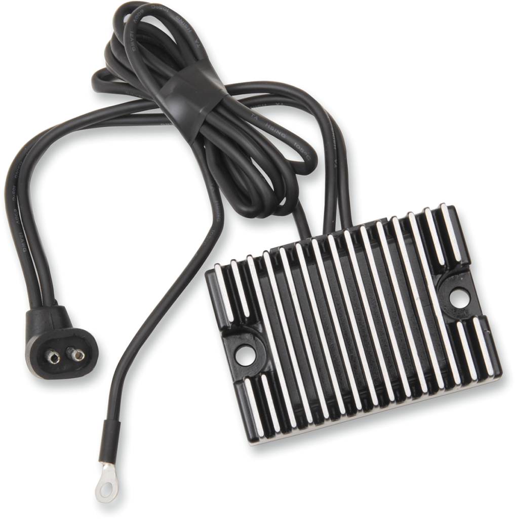 Drag Specialties Regulator - Black - '89-'99 Evolution Big Twin