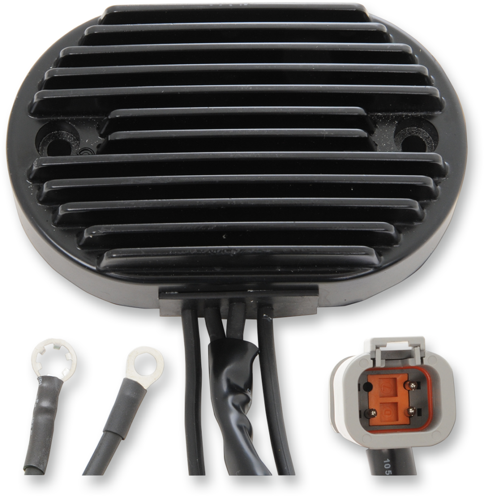 Drag Specialties Regulator - Black - '01-'06 FX/FLST