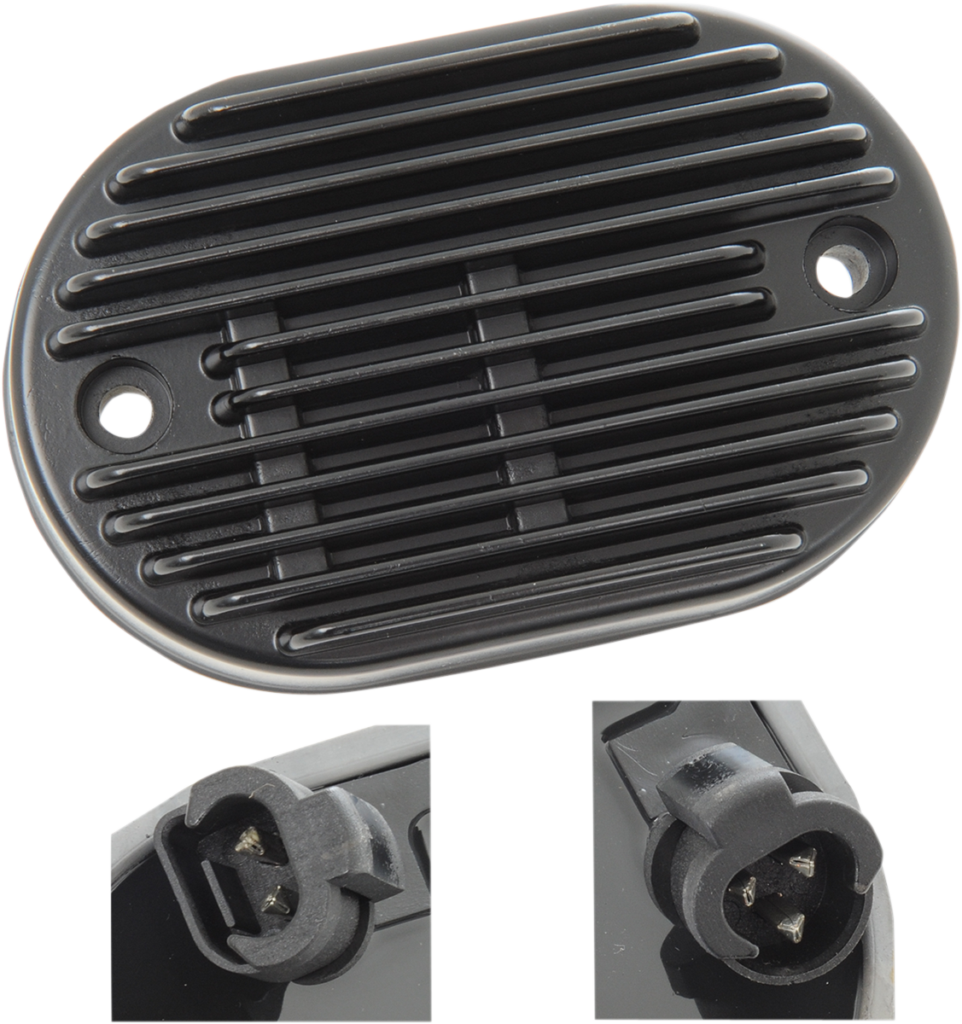 Drag Specialties Regulator - Black - '11-'17 FXS/FLST