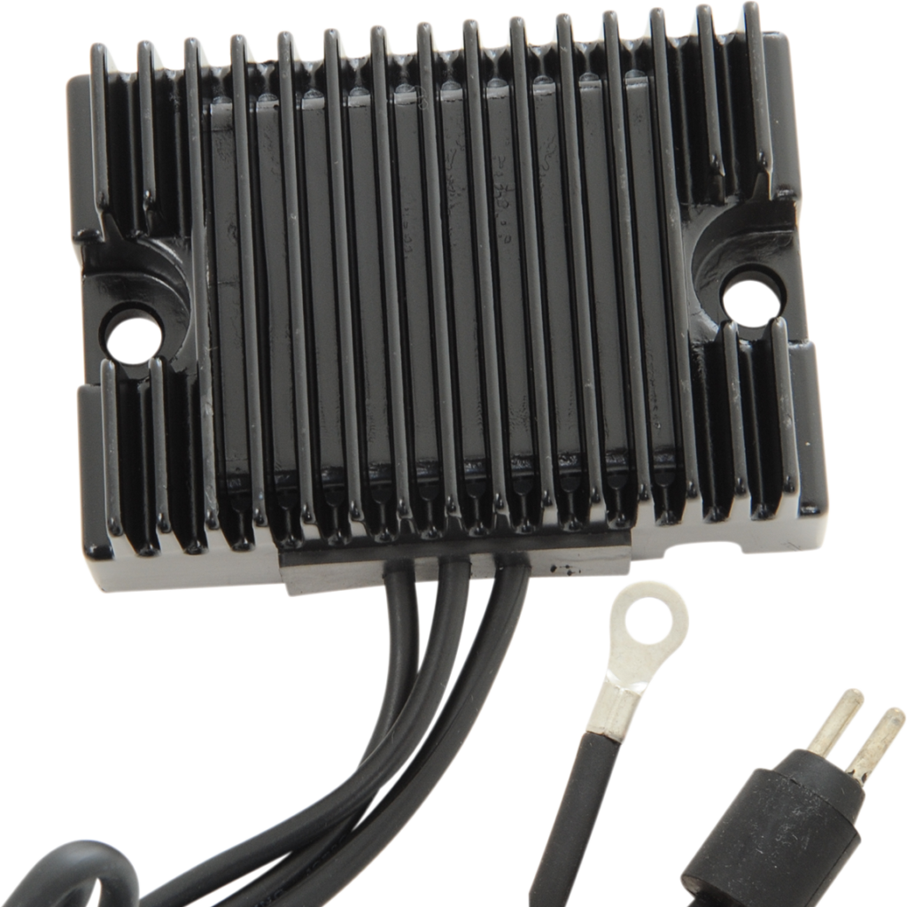Drag Specialties Regulator - Black - '84-'90 XL