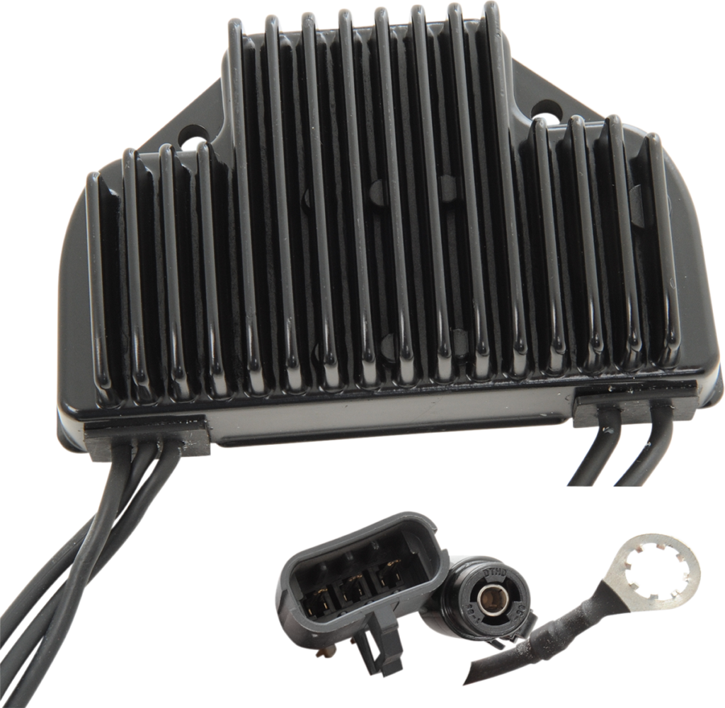 Drag Specialties Regulator - Black - '02-'07 V-Rod