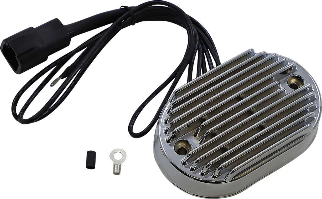 Drag Specialties Regulator - Chrome - '01-'06 - FXST/FLST