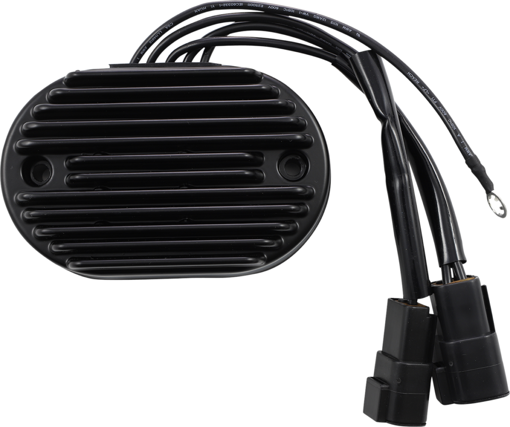 Drag Specialties Regulator - Black - '07 - FXST/FLST