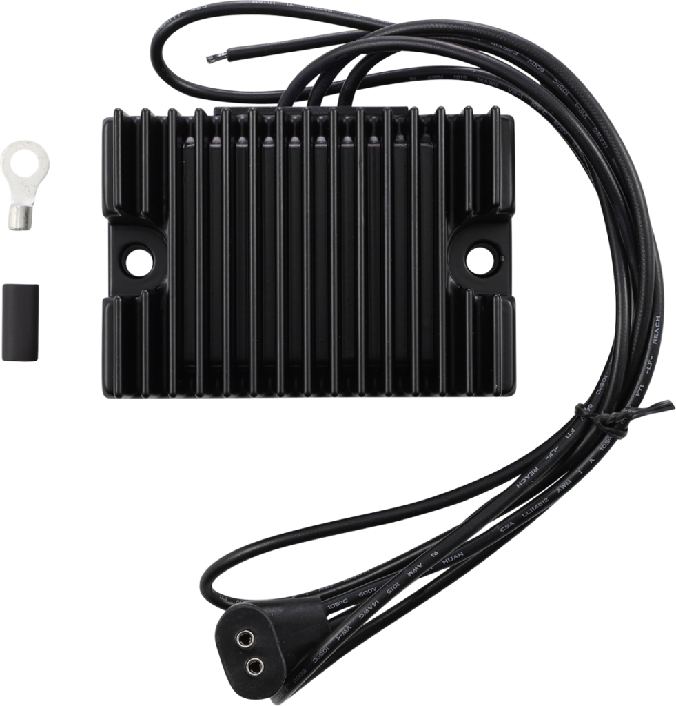 Drag Specialties Regulator - Black - '76-'80 FL/FX
