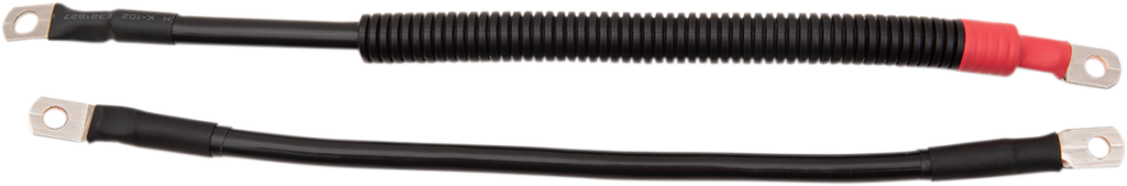 Drag Specialties Black Battery Cable Set - '10-'13 Sportster