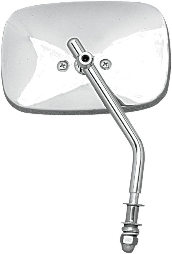 Drag Specialties Mirror - Die-Cast - Side View - Standard - Chrome - Left/Right