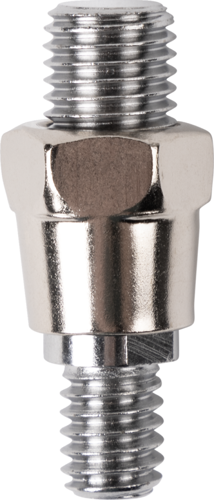 Drag Specialties Adapter - Mirror - Stealth - Standard - Right/Left - Chrome