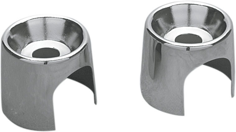 Drag Specialties Upper Shock Bolt/Stud Cover - Chrome - '70-'86 FX/FL (Pair)