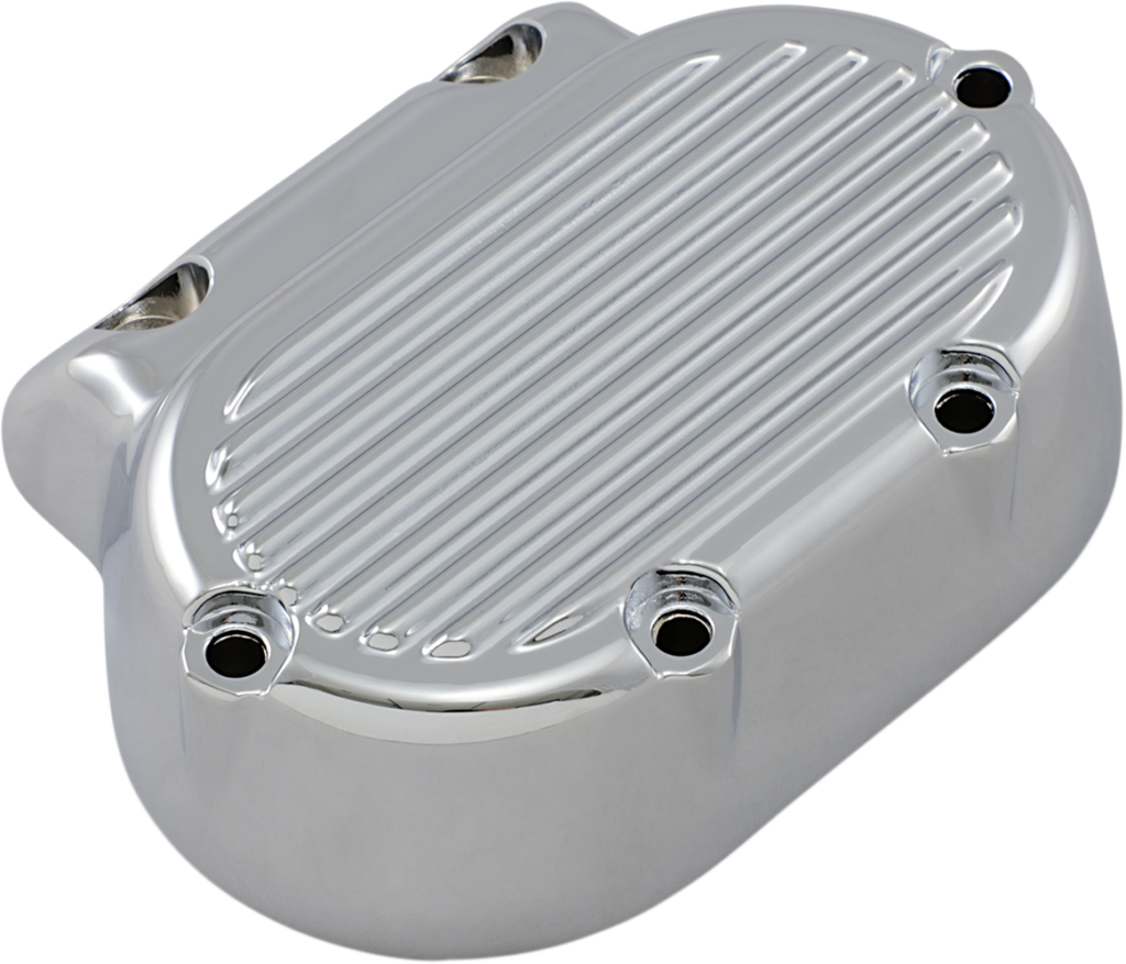 Drag Specialties Transmission Side Cover - Chrome - '87-'06 Harley-Davidson