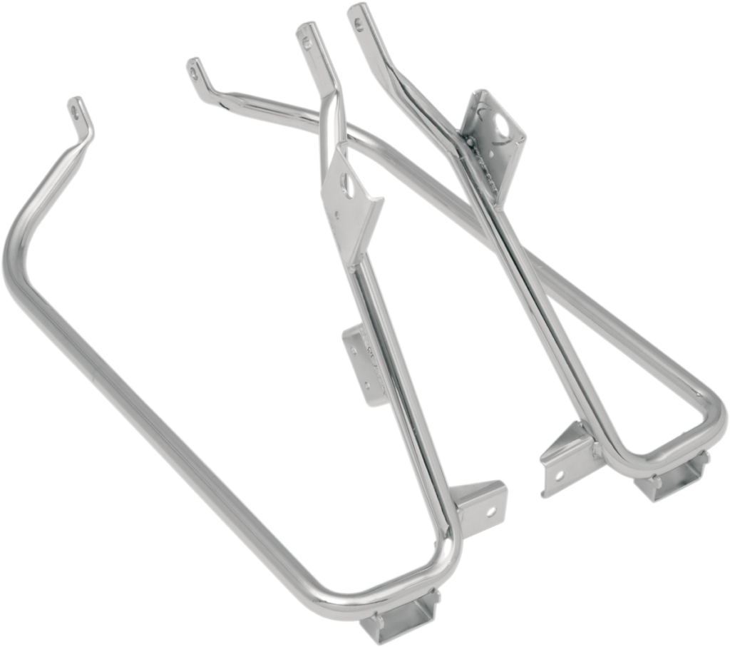 Drag Specialties Saddlebag Support Brackets - Chrome - FL '09-'13 (Pair)