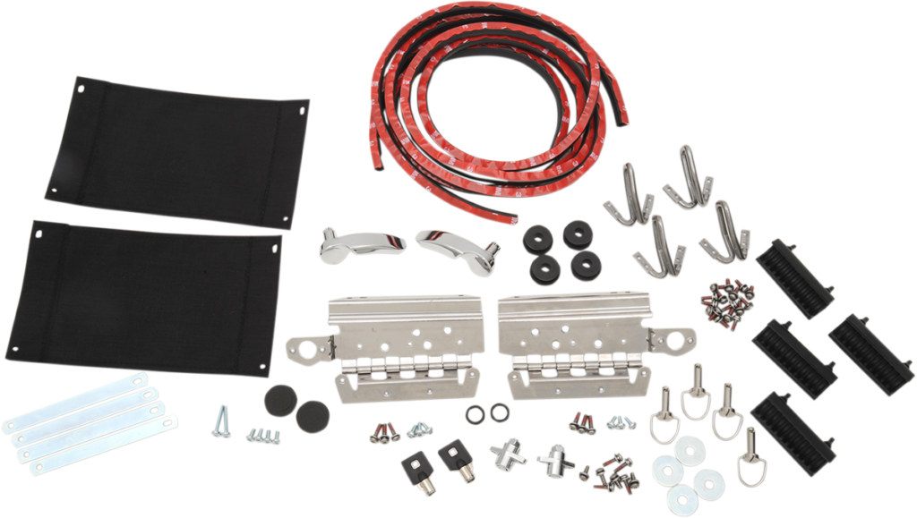 Drag Specialties Saddlebag Lid Complete Hardware Kit - FL '14-'25