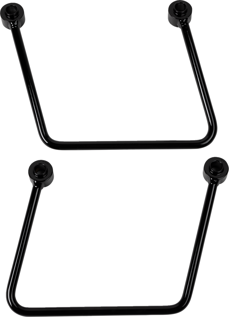 Drag Specialties Saddlebag Support Kit - Black - FL/FX '18-'26