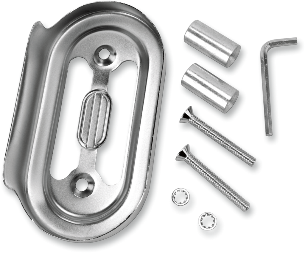 Drag Specialties Regulator Cover - Chrome - '91-'03 FXD
