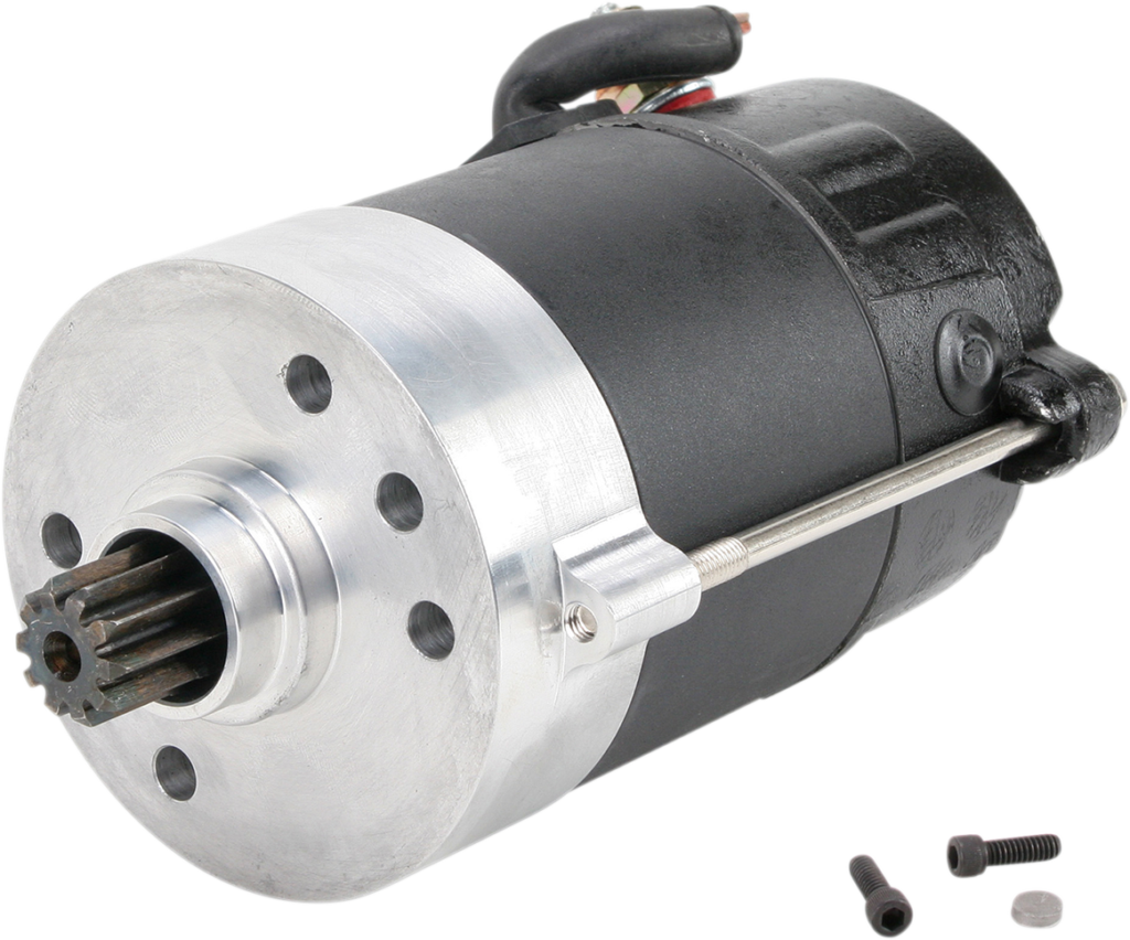 Drag Specialties Starter - Black - '67-'80 Big Twin