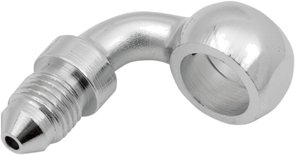Drag Specialties Banjo Fitting - 7/16" - 90°